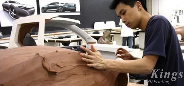 做油泥模型太難，金石三維3D打印制作汽車(chē)模型僅需15天！